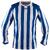 UMBRO Bilbao Stripe Jsy Vit/Blå XS Randig matchtröja lång ärm 